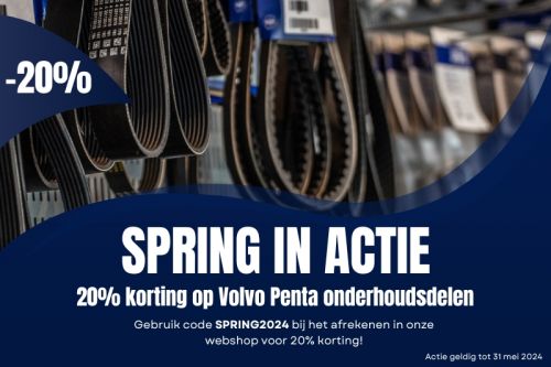 Korting op Volvo Penta onderhoudsdelen
